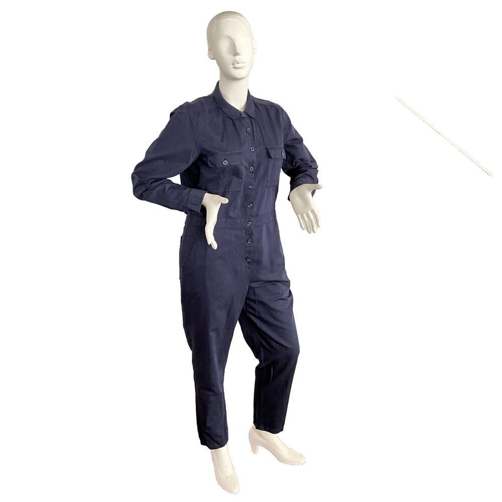 Outerknown S.E.A. Button Front Romper One Piece J… - image 16